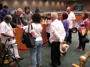 Mayor Leppert calls a meeting