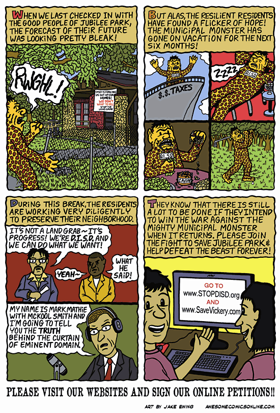 The Municipal Monster Comic by Jake Ewing