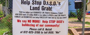 Stop DISD's Land Grab For Our Neighborhood